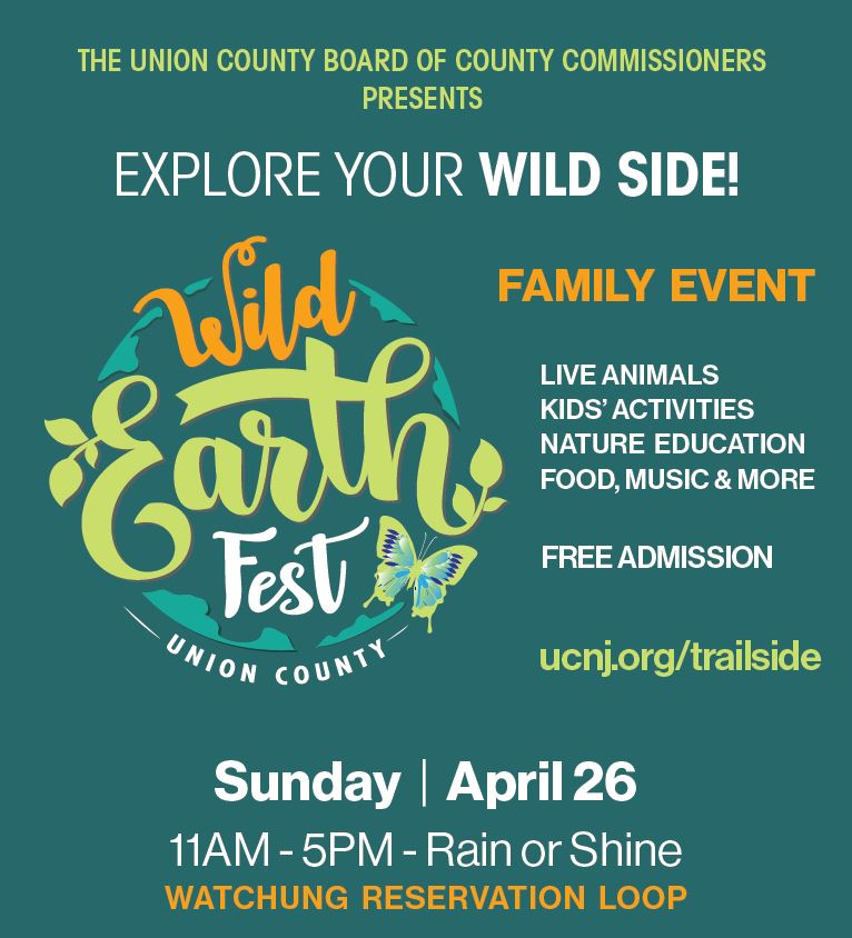 A graphic advertising the Wild Earth Festival on April 26
