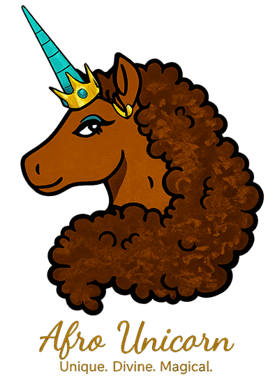 afro unicorn