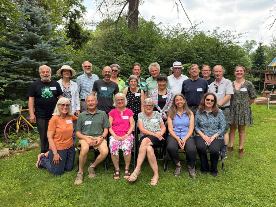 A photo of members of the Rutgers Cooperative Extension of Union County's 4-H Master Tree Stewards.