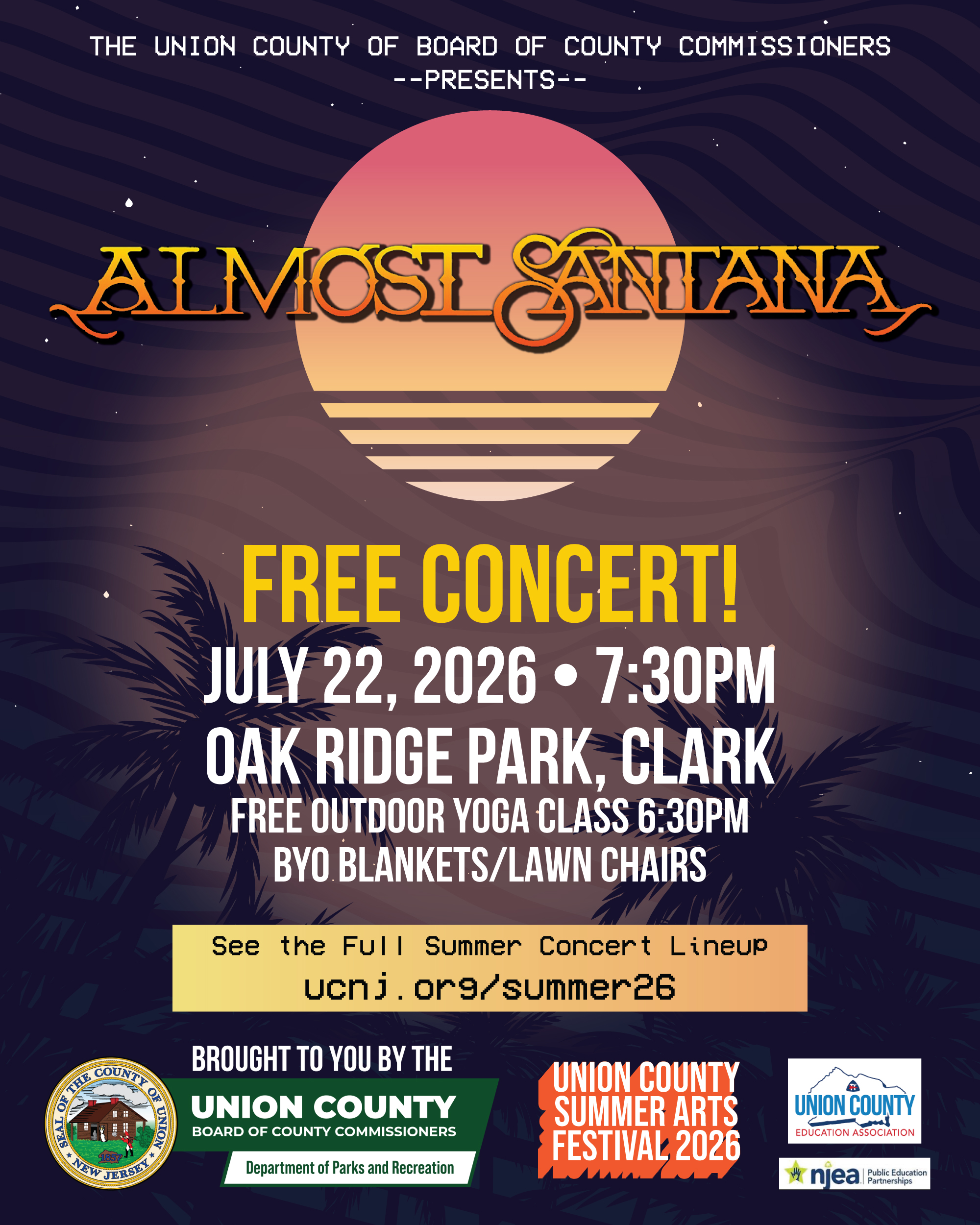 July 22 - Almost Santana – The Music of Carlos Santana