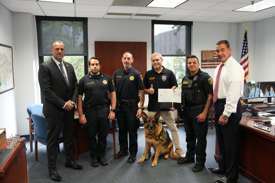 Union County Sheriff’s Office Receives Donation for K9 Kona’s Ballistic Vest