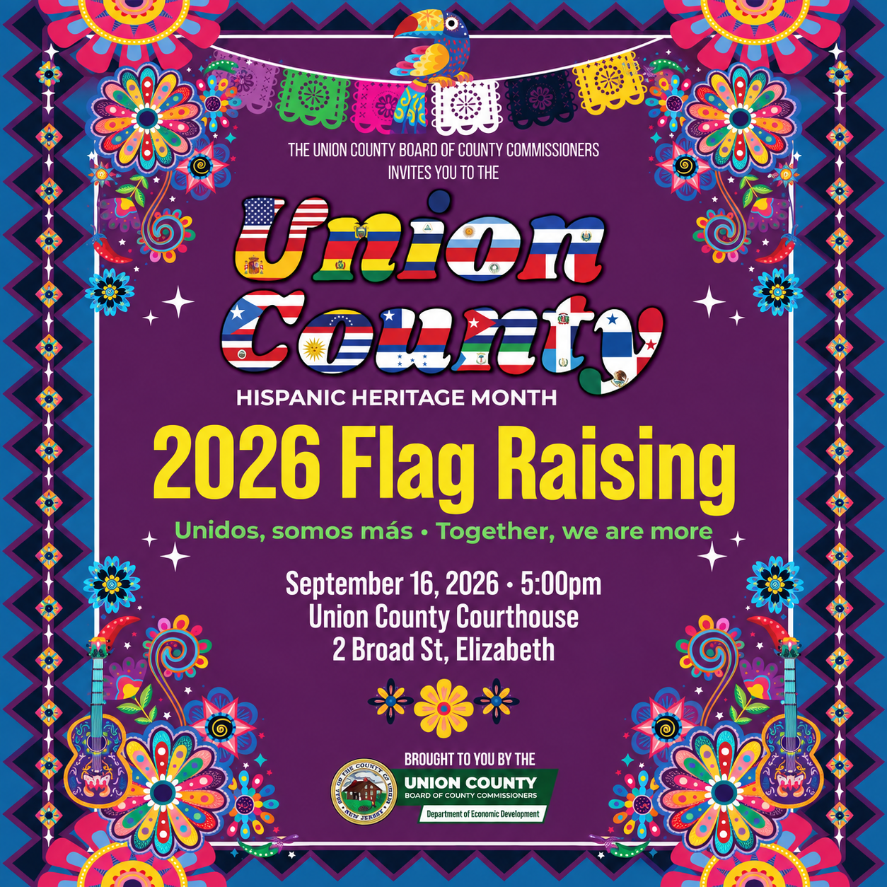 hispanic flag raising