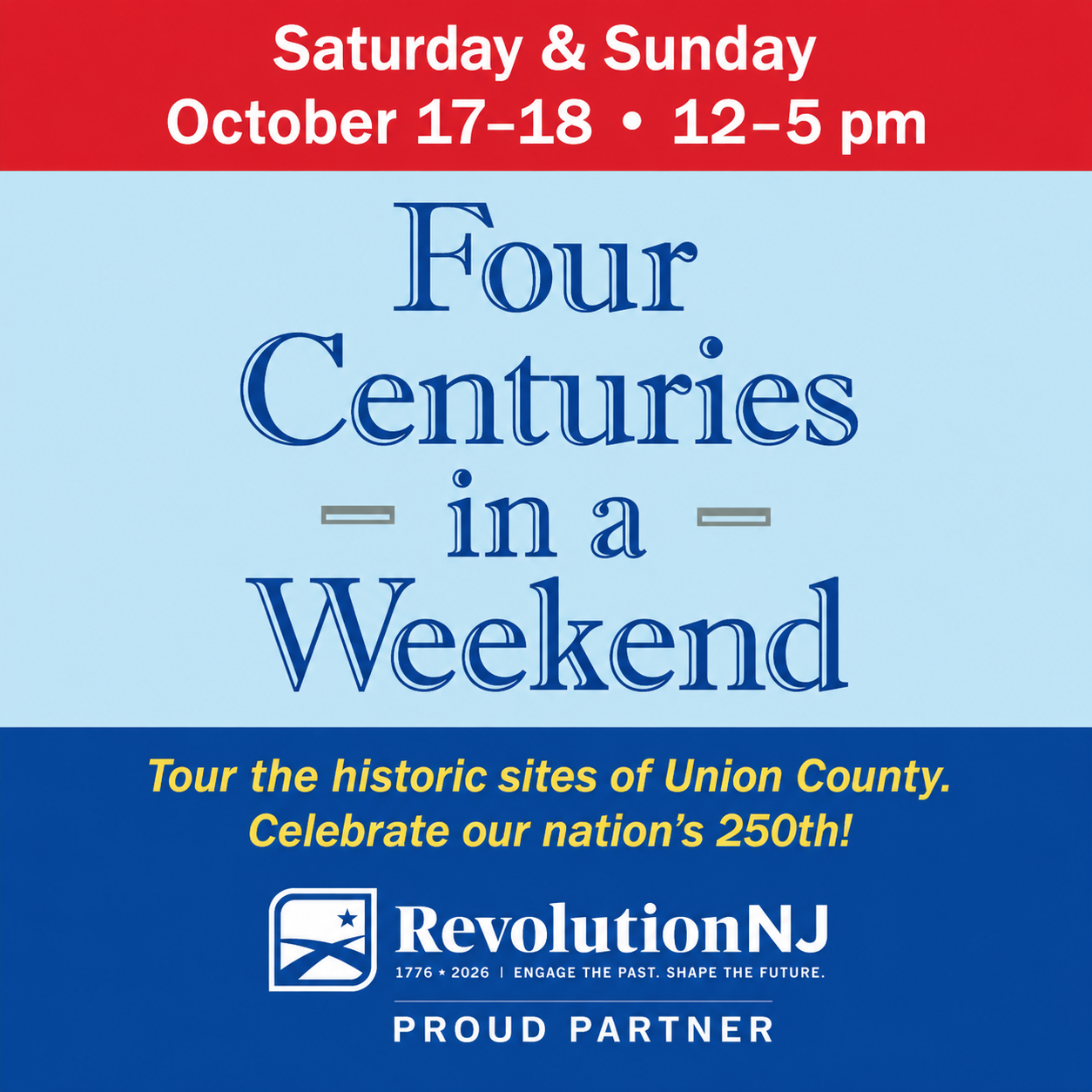 four centuries in a weekend