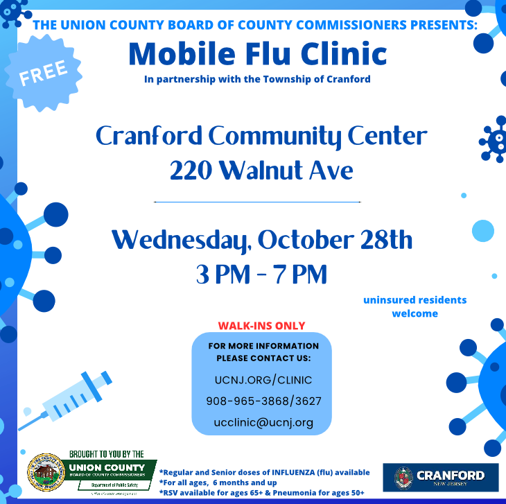 cranford flu shots