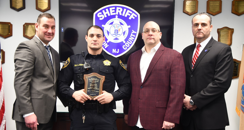 Officer Anthony Scorese Recipient of the Academic Achievement Award